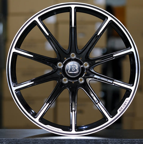 22 Inch Rims Fit Mercedes S580 S560 S600 S500 S550 S63 S400 S450 S350 S Class Style Wheels