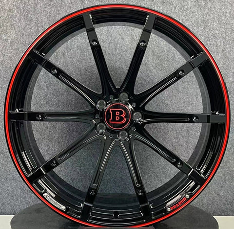 24 Inch Forged Rims Fit Mercedes G Wagon G550 G65 G63 G55 G500 Brabus 